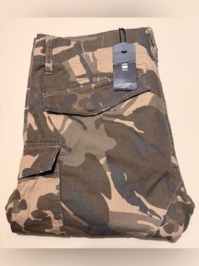 G-Star RAW Camo Cargo pants - Brown/Olive(brand new)